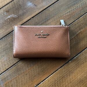 Kate Spade Tan Leather Wallet